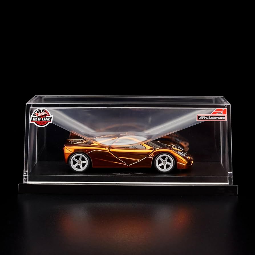 mcalren f1 rlc hot wheels side