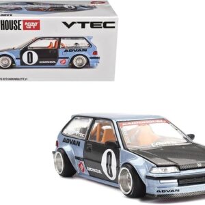 KAIDO HOUSE - MINI GT - HONDA CIVIC (EF) KAIDO ROULETTE V1 -  MGTKHMG 179